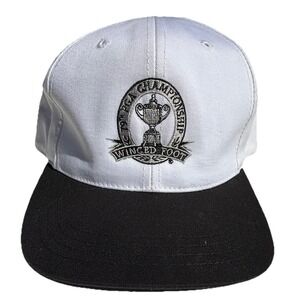 79th PGA Championship Winged Foot Leather Strap Golf Hat Ball Cap Texaco Gas